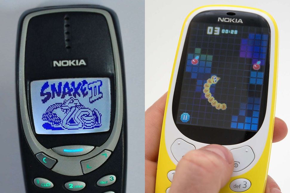 The Nokia Snake slithers its way back on the new 3310 feature phone
