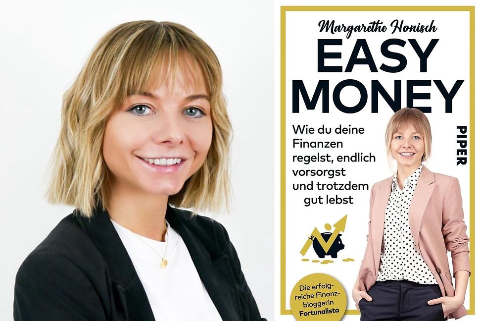 Margarethe Honisch und ihr Buch "Easy Money"