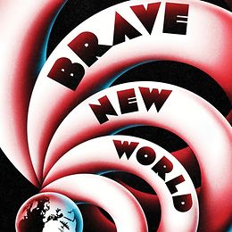 Cover of the book Brave New World. It shows the globe as the starting point of a spiral