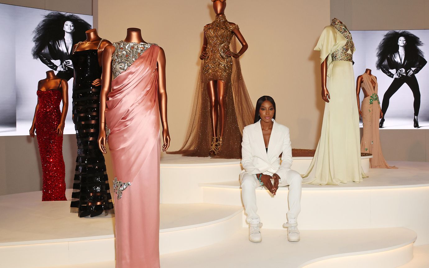 Naomi In Fashion at the V&A, Supported by BOSS (Photo by Dave BenettGetty Images for Victoria & Albert Museum) 
