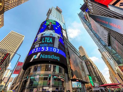 Nasdaq billboard Times Square New York