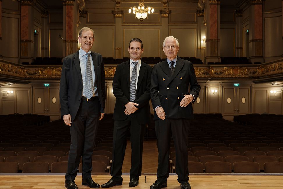 Olivier de Perregaux, Alexander GIlman, H.S.H. Prince Philipp von und zu Liechtenstein (from left)